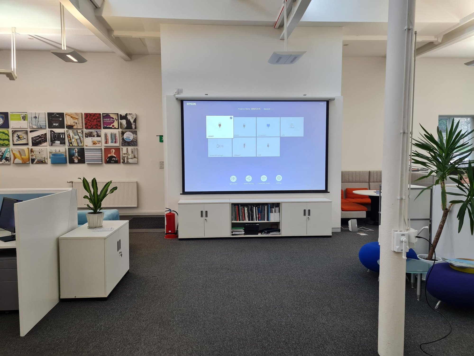 audio visual installation